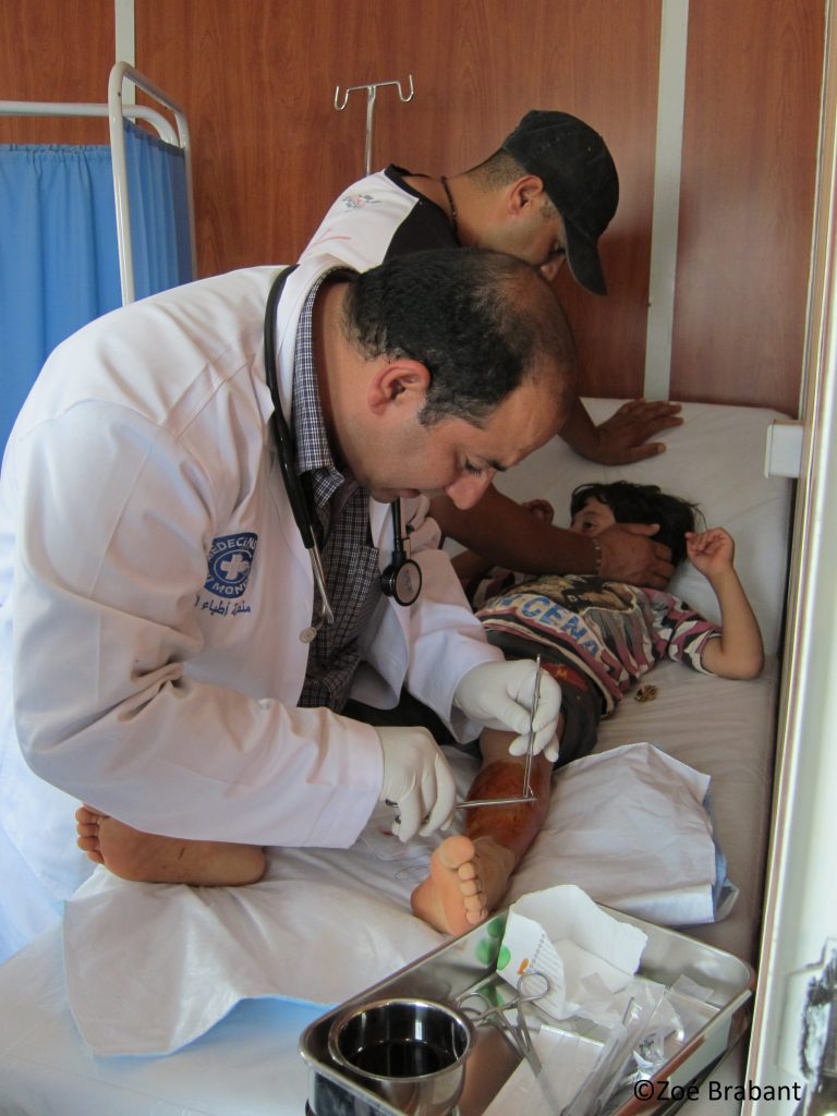 シリア危機： シリアに医療を！人道法の遵守を！