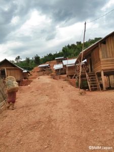 新しく開墾された土地に建設された家屋