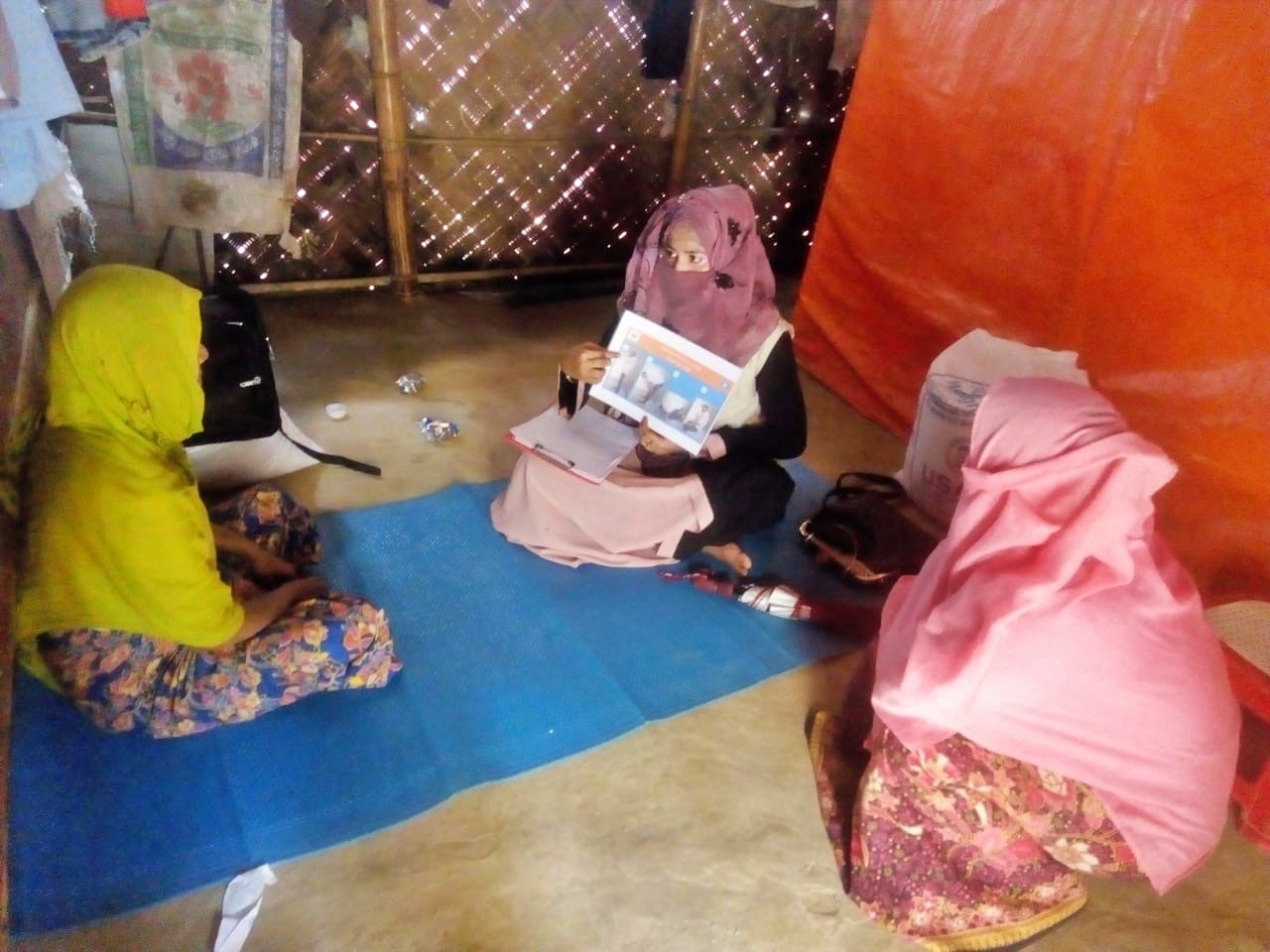 ロヒンギャ難民コミュニティ支援プロジェクト