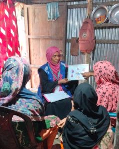 ロヒンギャ難民キャンプでの健康教育